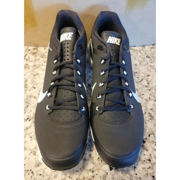 Nike Mens Air Clipper Flywire Metal Baseball Cleats Black 880261-010 Size 12 main image 4